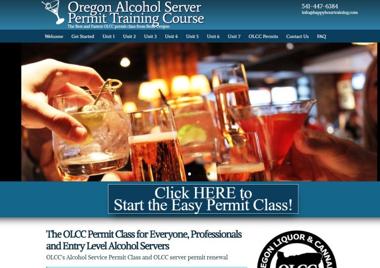 Oregon Alcohol Server Permit Training