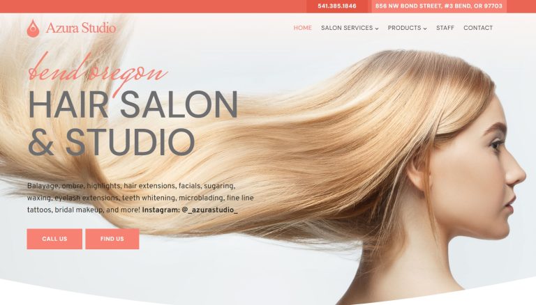 Hair Salon Website