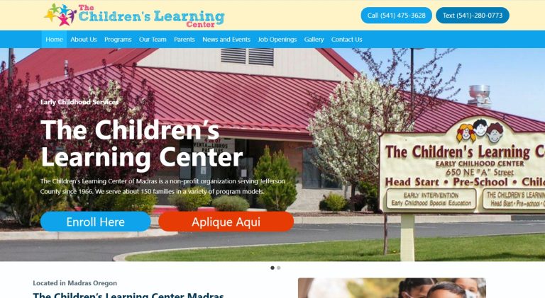 Madras Oregon Web Site Design