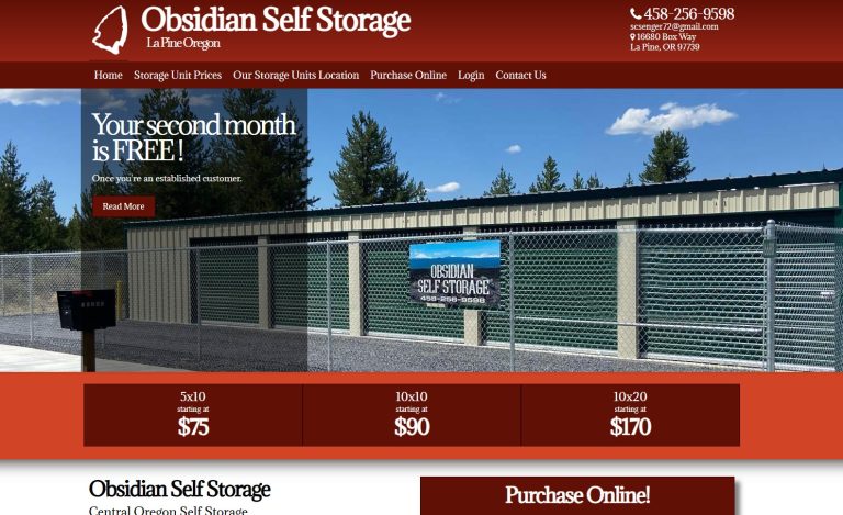 obsidian self storage