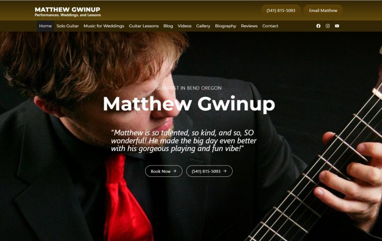 Musician Website